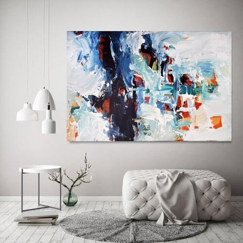 Grey and white Textured large abstract painting painting on canvas Extra large painting large wall art great abstract art