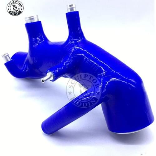 SILICONE TURBO INLET INTAKE INDUCTION PIPE HOSE FOR SUBARU IMPREZA WRX STi GC8 VER.3 4 EJ20(1PCS) red/blue/black