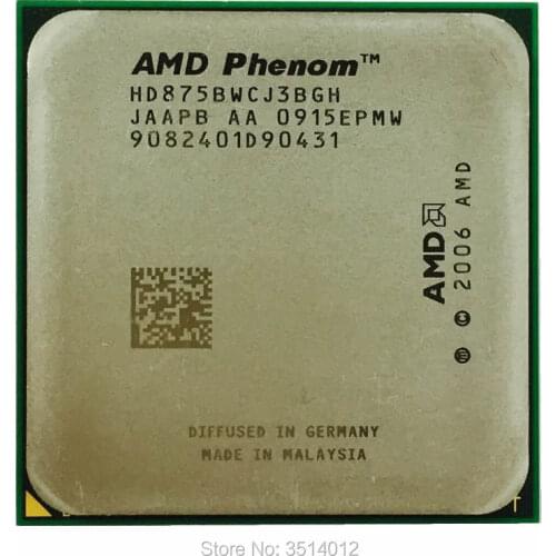 AMD Phenom X3 8750 2.4 GHz Three-Core CPU Processor HD8750WCJ3BGH Socket AM2