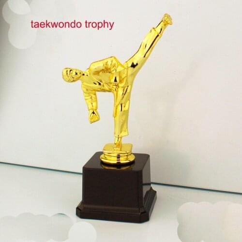 News tyle taekwondo Trophy Cup Prize TKD Award Competition Sports Winner Table Decor - 20cm Tall