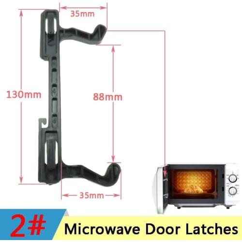 P70D20TL-D4 G80F23CN1L-SD(SO) Microwave Hook Door Latches for Samsung Galanz Midea Microwave Oven Hook Door Latch Spare Parts