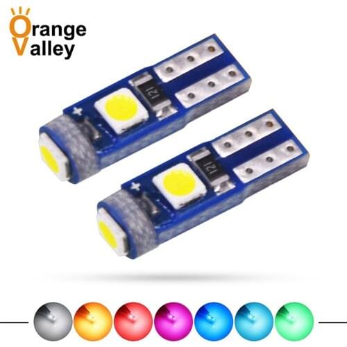 100Pcs T5 3030 SMD W1.2W 73 74 3 LEDs Car Wedge Instrument Panel Speedometer Tacho Gauge Cluster Lamp Dash LED Bulbs