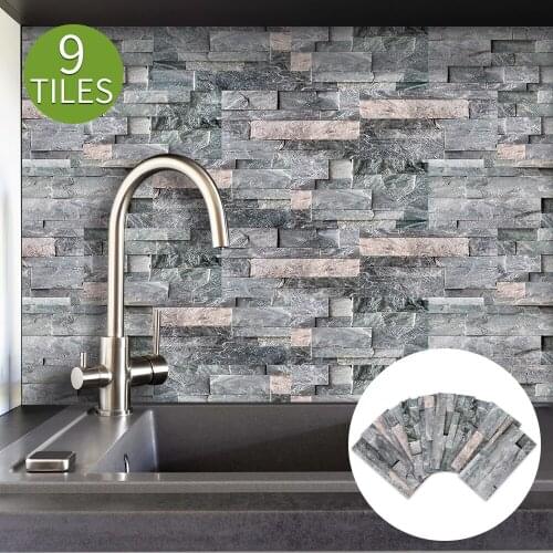 3D Brick Peel and Stick Wallpaper Home Decor Wall Paper Stickers for Living Room Home Improvement Wall Decals Decoration