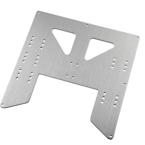 Anet A8 Y-Carriage upgrade plate Anet A8 A6 3D Printer Upgrade Y Carriage Anodized Aluminum Plate