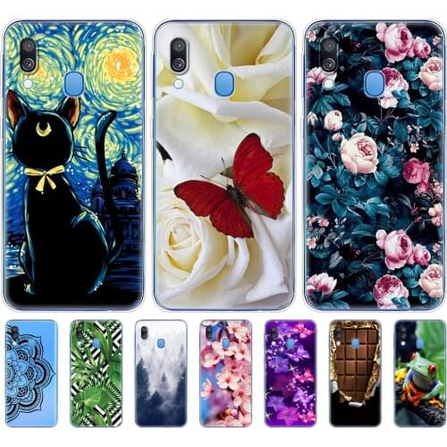For Samsung A40 Case Soft TPU Silicone Back phone Cover For Samsung Galaxy A40 GalaxyA40 A 40 A405 SM-A405F A405F case bumper