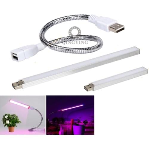 USB Full Spectrum Led Plant Grow Light 3W 5W 5V Fitolamp For Greenhouse Hydroponic Plant Garden Led Grow Lights Phyto Lamp