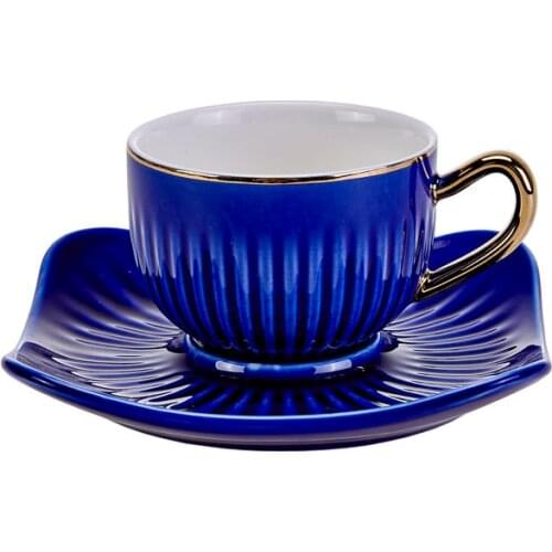 DOLBOVI Emsan Nasip 6lı Blue coffee cup Pad mug кружка coffee cup cup