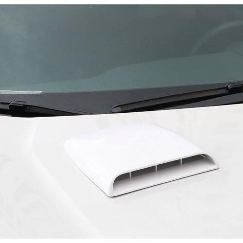 LEEPEE Universal Car Hood Scoop Car Styling Air Outlet Cover Decoration Air Flow Intake Vent Cover