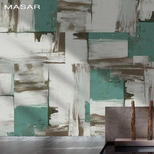 MASAR Industrial murals, bars, entertainment, background walls, wallpaper, living room, living room, wallpaper lumps of colour