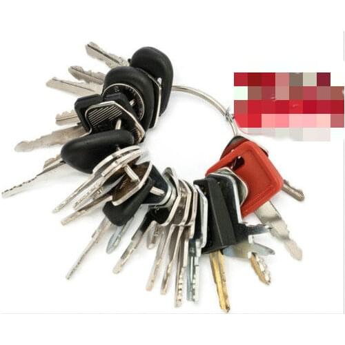 24 Keys Heavy Equipment / Construction Ignition Key Set
