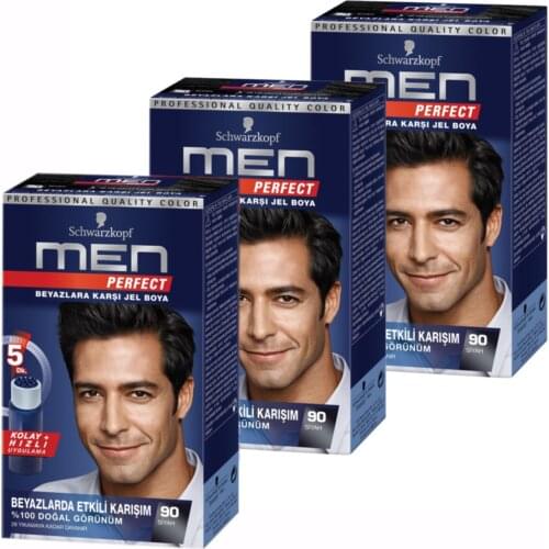 Natural Schwarzkopf Perfect hair dyes black coffee hair coloring kit permanent 5 minutes whites relief Natural Look hair dye