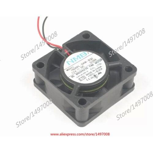 NMB-MAT 1606KL-04W-B30 DC 12V 0.09A 40x40x15mm Server Cooling Fan