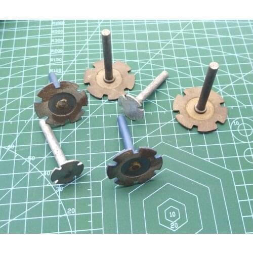 New Snowflake OD21/35/40mm 46# Sintered Diamond Cutting Disc T1.6mm Stone grinding wheel for Stone Carving Grinding 6mm Shank