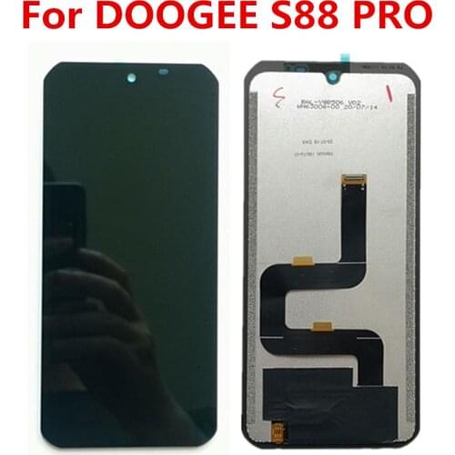 Original Tested For DOOGEE S88 Pro LCD Display+Touch Screen 6.3 Inch For Doogee S88 Pro Android 10 Assembly Replacement