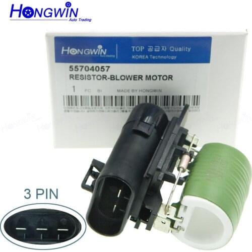 Genuine No.: 55704057 Radiator Fan Blower Motor Resistor Fits Vauxhall Corsa D 05-14 Fiat Grande Punto 05-10 55703589