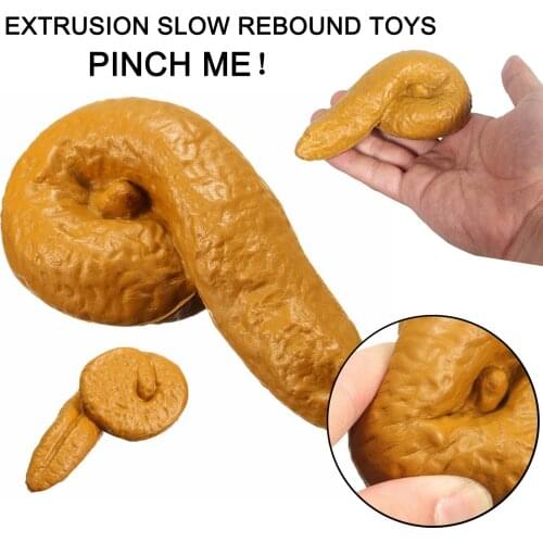 Realistic Shit Gift Funny Toys Fake Poop Piece of Shit Prank Antistress Gadget Squish Toys Joke Tricky Toys Turd Mischief gifts
