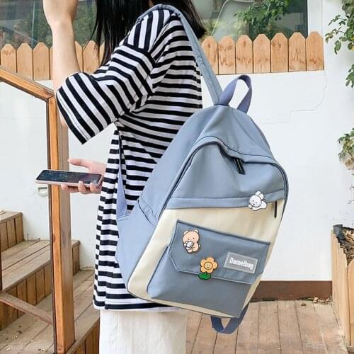 Japanese Campus Womens Backpacks for Girls Harajuku Mori Schoolbag Female Student Junior High School Backpack Women Luxury 2020