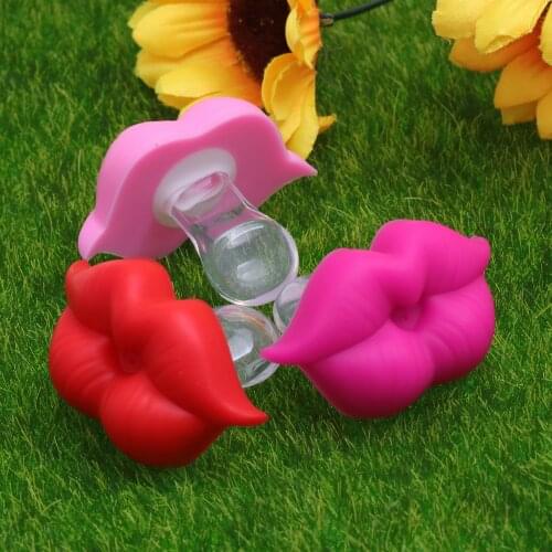 3pcs Kiss Lips Silicone Baby Pacifier Funny Nipple Dummy Baby Soother Joke Prank Toddler Newborn Baby Oral Care