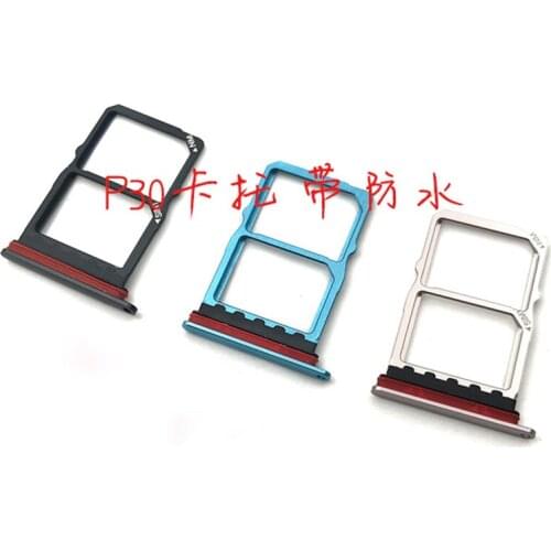 For Huawei P30 P30 Pro Micro Sim Card Holder Slot Tray Replacement Adapters
