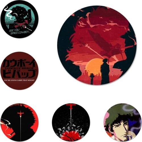 Space Cowboy Bebop Badge Brooch Pin Accessories For Clothes Backpack Decoration gift 58mm