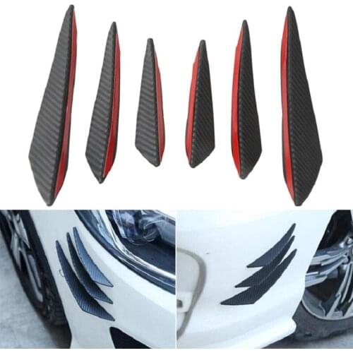 Car protector body film decoration stickers accessories universal Carbon grain front spoiler exterior parts bumper car-styling