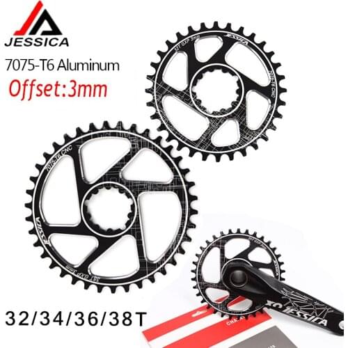 GXP chainwheel 3 offset Direct Mount Chainring 32T 34T 36T 38T MTB Chainrings For SRAM Gx Nx Eagle X9 X0 X01 XX1 GX 12speed