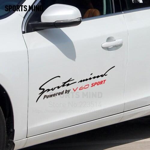 10 Pieces Sports Mind Reflection material Car Styling On Car Lamp Eyebrow Decals Vinyl Sticker For volvo v60 accessories