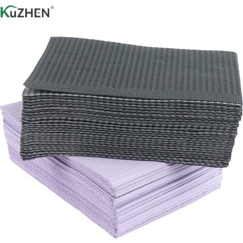 25Pcs Patient Dental Napkins Beauty Tattoo Accessories 33*45cm Disposable Tattoo Clean Pad Tattoo Table Covers Clean Pad