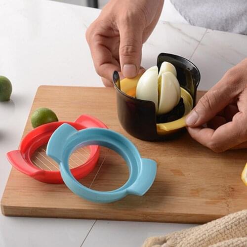 3 In1 ABS Egg Cutter Multifunctional Egg Sectioner Cutter Mold Flower-Shape Luncheon Meat Cutter Kitchen Gadgets Egg Cooker