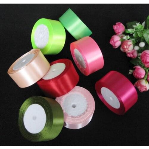 5pieces Gift Decoration stain ribbons Craft Wrapping Supplies cake satin ribbons