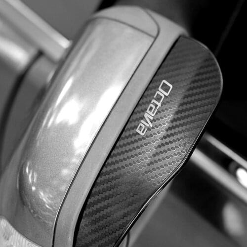 Car Side Rear View Mirror Rain Eyebrow Visor Rain Shield Shade Cover for Skoda Octavia A5 A7 Fabia Superb Accessories