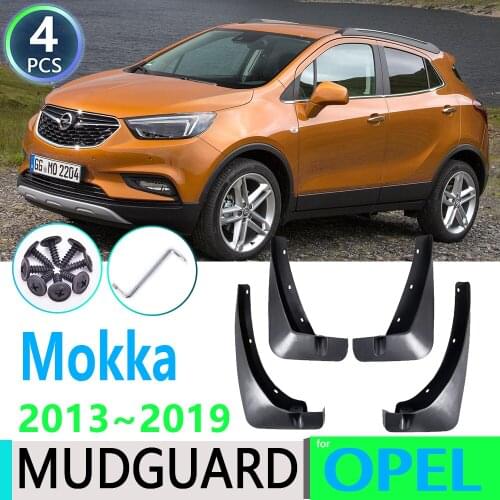 For Opel Vauxhall Mokka X 2013~2019 Buick Encore 2014 2015 2016 2017 Fender Mudguard Mud Flaps Guard Splash Flap Car Accessories