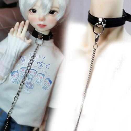 D03-P514 children toy BJD DD SD MSD 1/6 1/4 1/3 uncle dolls Photo props Accessoriess Collar traction rope 1pcs