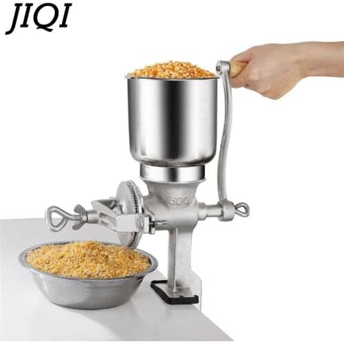 JIQI Grain Grinder Malt Crusher Craft Beer Factory Price High Quality Crusher Wholesale Nut Crusher Brewing Tool Maize Crusher