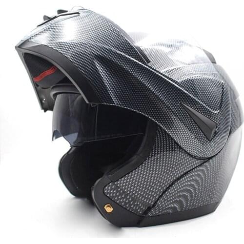 Electric Motorcycle Helmets Male Antifogging Double Lens Full Covered Revealed Helmets Bluetooth Helmets Four Seasons Helmets