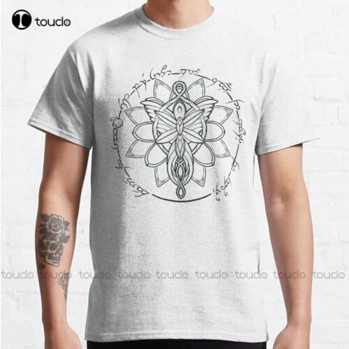 New Minimalist Necklace Of Elves Classic T-Shirt Cotton Tee Shirt S-5Xl T Shirt funny tshirts Unisex