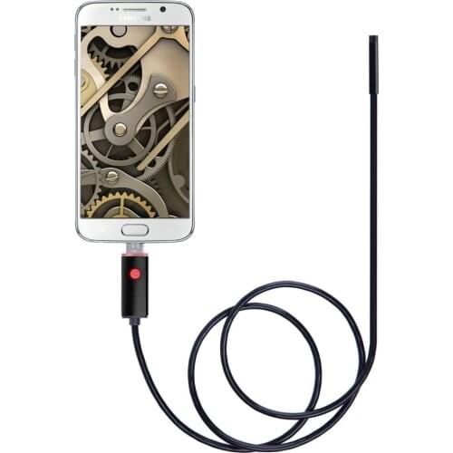 New 5.5mm USB Cable Waterproof 6LED Android Endoscope 1/9 CMOS Mini USB Endoscope Inspection Camera Borescope