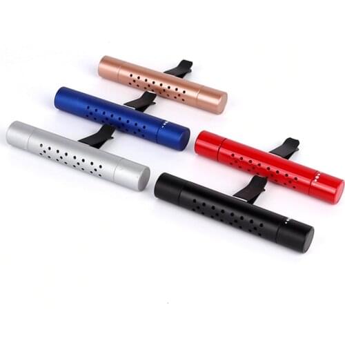 New Car Air Freshener Auto Outlet Perfume Vent Air Freshener In The Car Air Conditioning Clip Magnet Diffuser Solid Perfume