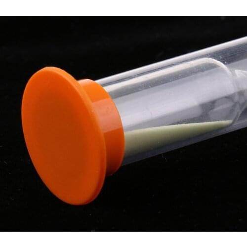 1 Minute Plastic Hourglass Sand Timer Clock Glow in The Dark Home Desk Decor