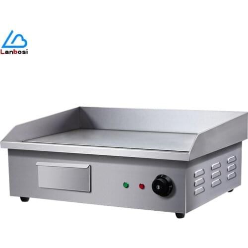Hand Cake Machine Commercial Electric Griddle Gas Teppanyaki Squid Fried Rice Fried Steak Machine Omelet Machine