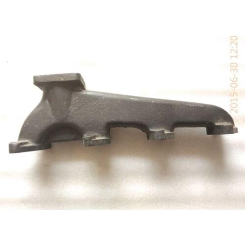 The exhaust manifold for Foton FT654 tractor with engine R4105T17B, part number