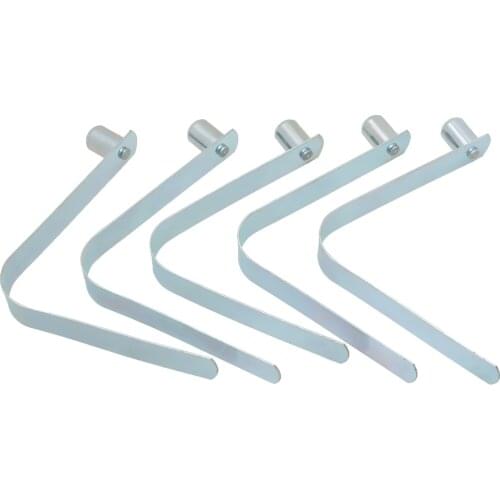 5pcs 9mm Kayak Paddle Spring Clips Tent Pole Clips Snap Button Clip Pin Kayak Paddle Push Snap Clip for Water Sport