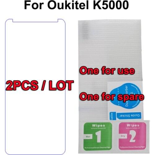 2PCS For Oukitel k5000 Tempered Glass 5.7 inch 9H 2.5D Safety Protective Film Glass Film Oukitel K5000 K 5000 Screen Protector ]