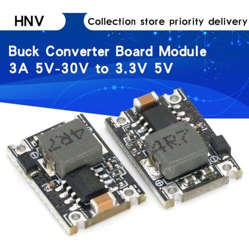 3A Mini DC-DC Buck Step Down Converter Board Module 5V-30V to 3.3V 5V DC DC Voltage Regulator PCB Board Power Buck Module