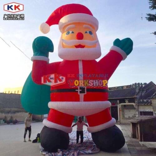 8m Classic Inflatable Santa Claus with Gifts for Outdoor Christmas Party Decoration with Best Price