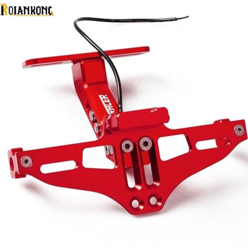 For Yamaha TRACER 900 T GT B TRACER700 2014 2015 2016 2017 Motorcycle Adjustable License Plate Bracket Holder Frame Number Plate