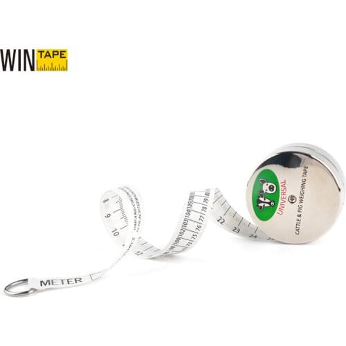 WINTAPE Measuring Tools Stainless Steel Hand Cranked Ruler Tape Measure Home Tape Ruler Tool Measurements Tape