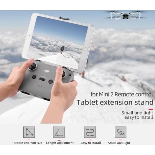 Tablet Bracket Mobile Phone Mount Extension Holder for Mini 2 Mount Clip Stand Drone Accessory Replacement Parts Easy Install