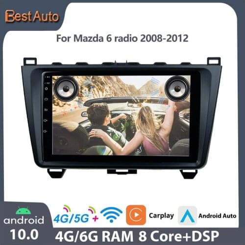 Sinosmart support BOSE 8 Core DSP48EQ 2Din IPS/QLED 2.5D screen car gps navigation player for Mazda 6 radio 2008-2010,2011,2012