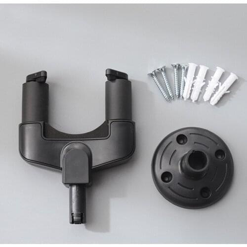 Wall Type Guitar Hanger Guitar Stand High Quality Black Guitar Hanger Ukulele Guitar Holder GP201